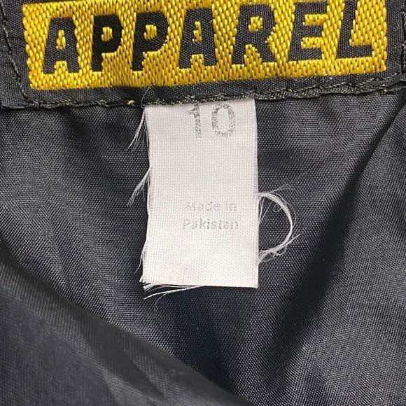 PROTECH Leather Apparel Vintage Black Leather Motorcycle Jacket Size 10 - Picture 10 of 15